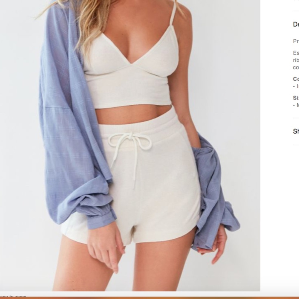 Urban Outfitters Out From Under Shorts XS  NWOT